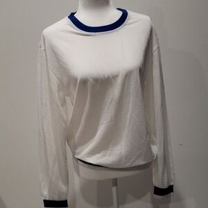 𝅺lovers + Friends Transparent Blouse NWOT